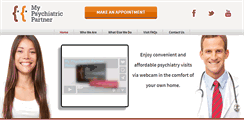 Desktop Screenshot of mypsychiatricpartner.com